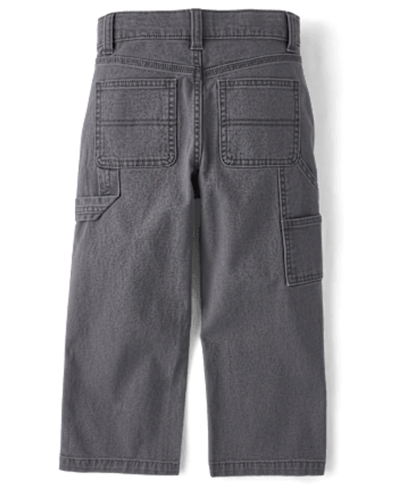 Boys Wide Leg Carpenter Pants