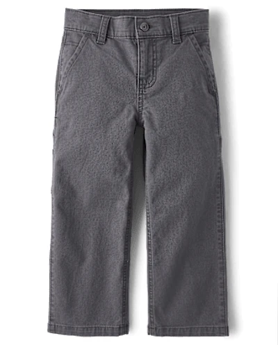 Boys Wide Leg Carpenter Pants