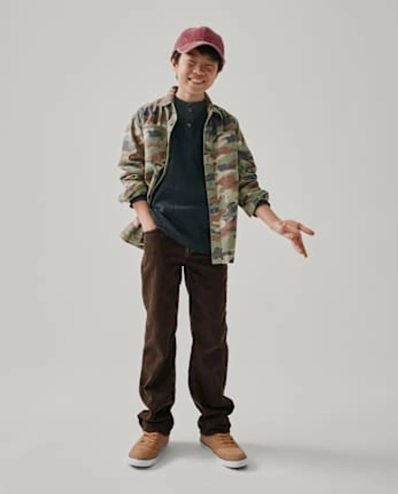 Boys Garment Dyed 90s Loose Jeans