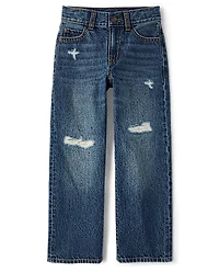 Kids Ripped Baggy Jeans