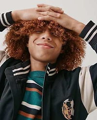 Kids Soccer Zip Up Track Jacket