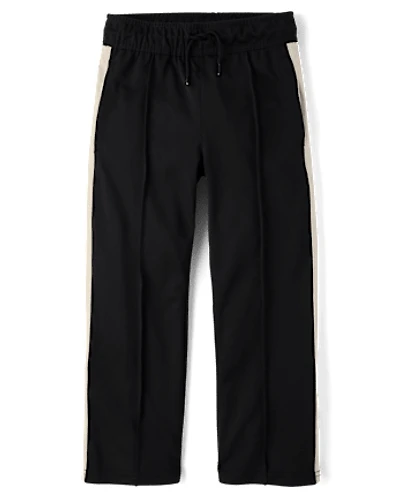 Kids Side Stripe Wide Leg Track Pants
