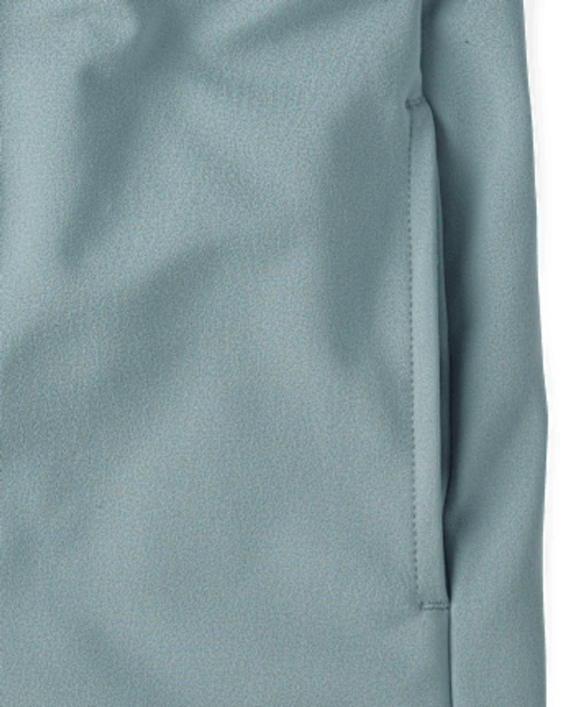 Boys Cozy Tech Zip Up Hoodie