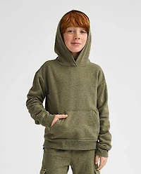 Kids Garment Dyed Premium Fleece Hoodie