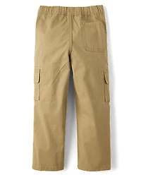 Kids Wide Leg Pull On Cargo Pants