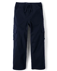 Kids Wide Leg Pull On Cargo Pants