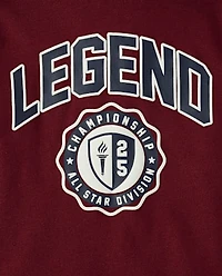 Boys Varsity Hooded Top