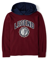 Boys Varsity Hooded Top