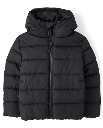 Boys Hooded Puffer Jacket