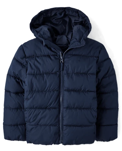 Boys Hooded Puffer Jacket