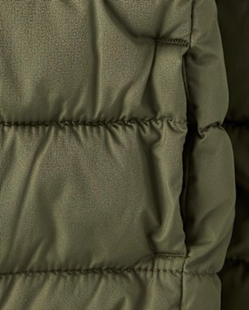 Boys Hooded Puffer Jacket