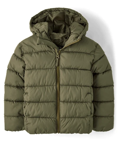 Boys Hooded Puffer Jacket