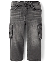 Baby And Toddler Baggy Cargo Jeans