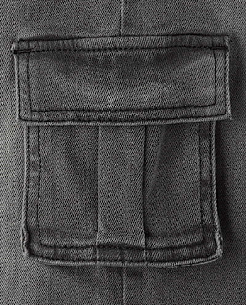 Baby And Toddler Baggy Cargo Jeans