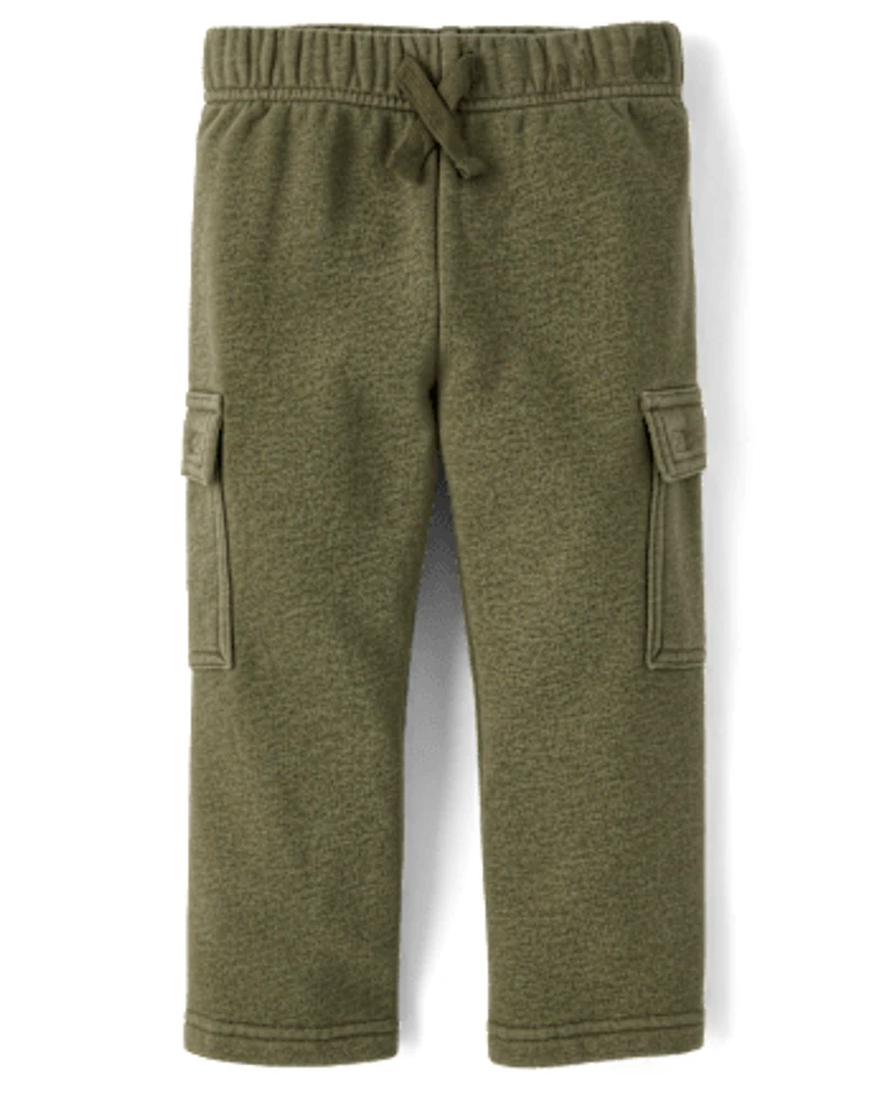 Baby And Toddler Premium Fleece Relaxed Cargo Pants