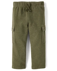 Baby And Toddler Premium Fleece Relaxed Cargo Pants