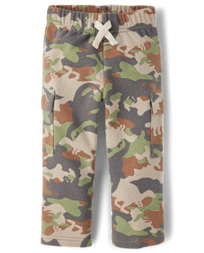 Baby And Toddler Premium Fleece Relaxed Cargo Pants