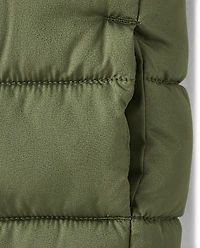 Toddler Boys Hooded Puffer Jacket