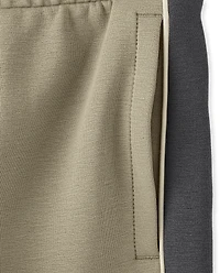 Boys Side Stripe Scuba Loose Jogger Pants