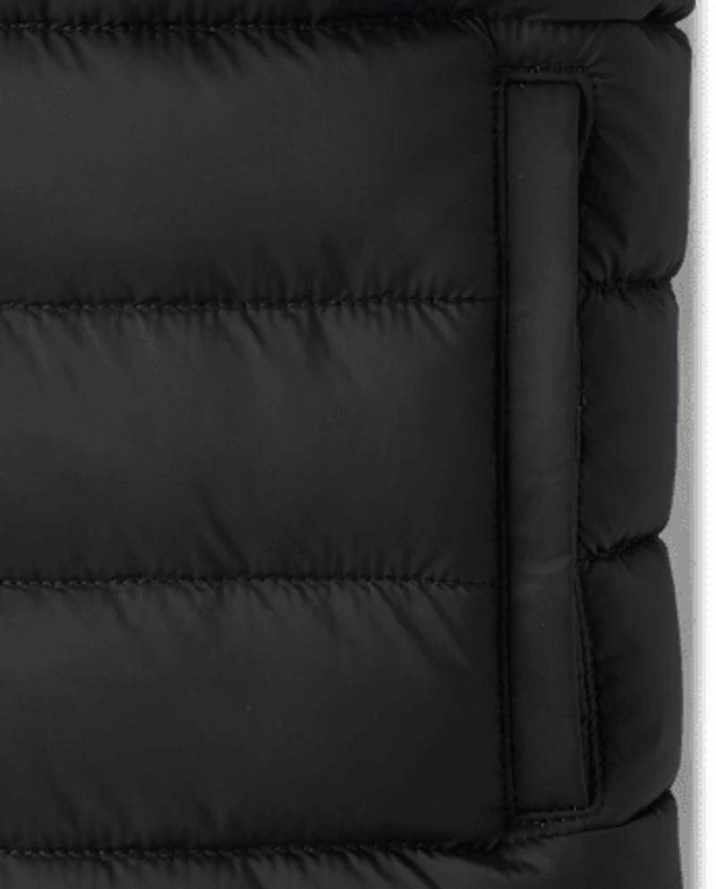 Boys Cozy Tech Microfleece Lined Puffer Jacket