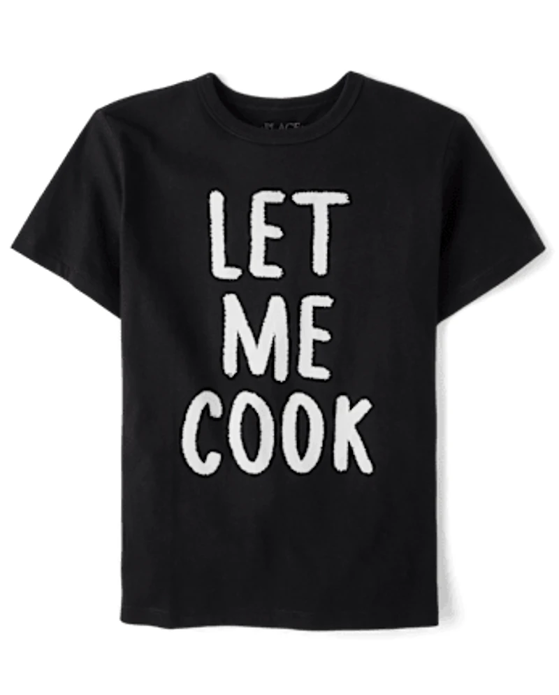 Boys Let Me Cook Graphic Tee