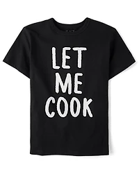 Boys Let Me Cook Graphic Tee