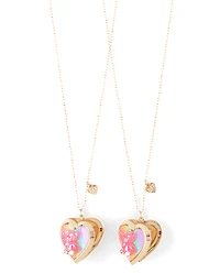 Girls Candy Bear BFF Locket Necklace 2-Pack