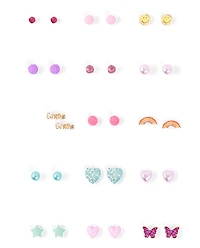 Girls Star Earrings 15-Pack