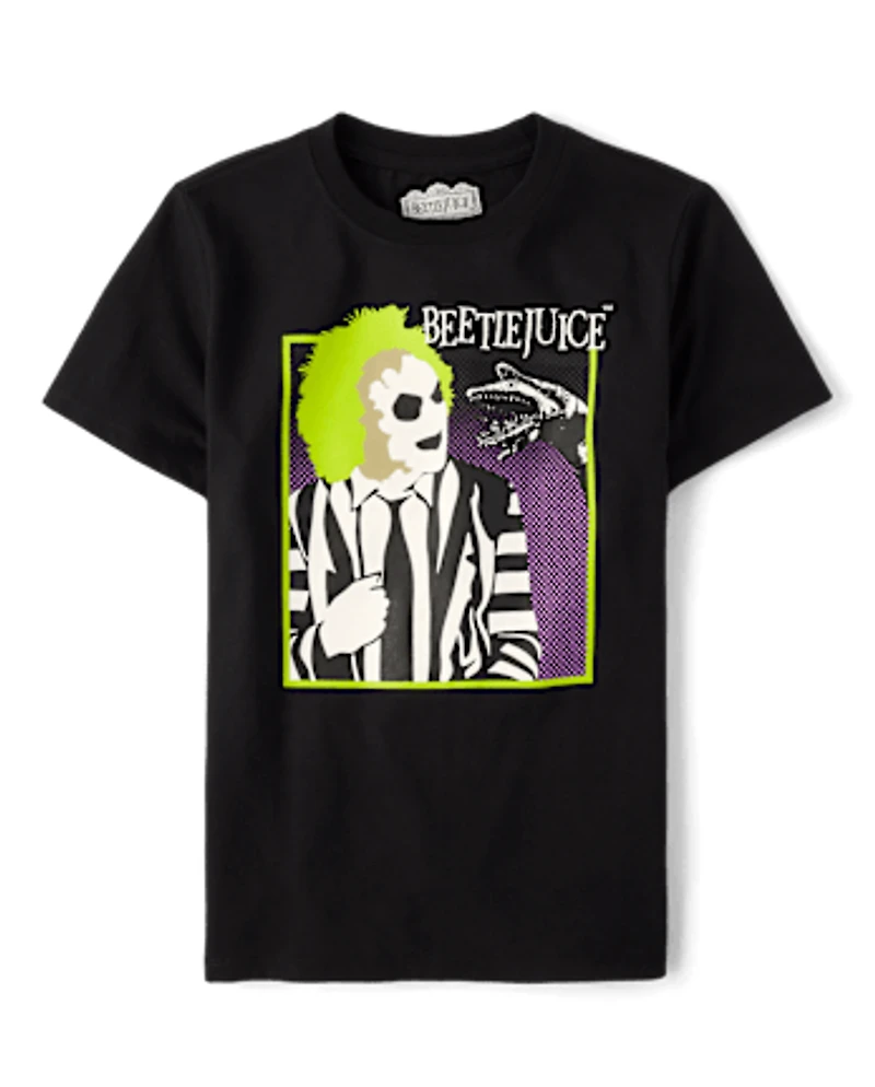 Boys Beetlejuice Graphic Tee