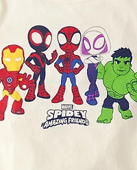Toddler Boys Spidey And Friends™ Graphic Tee