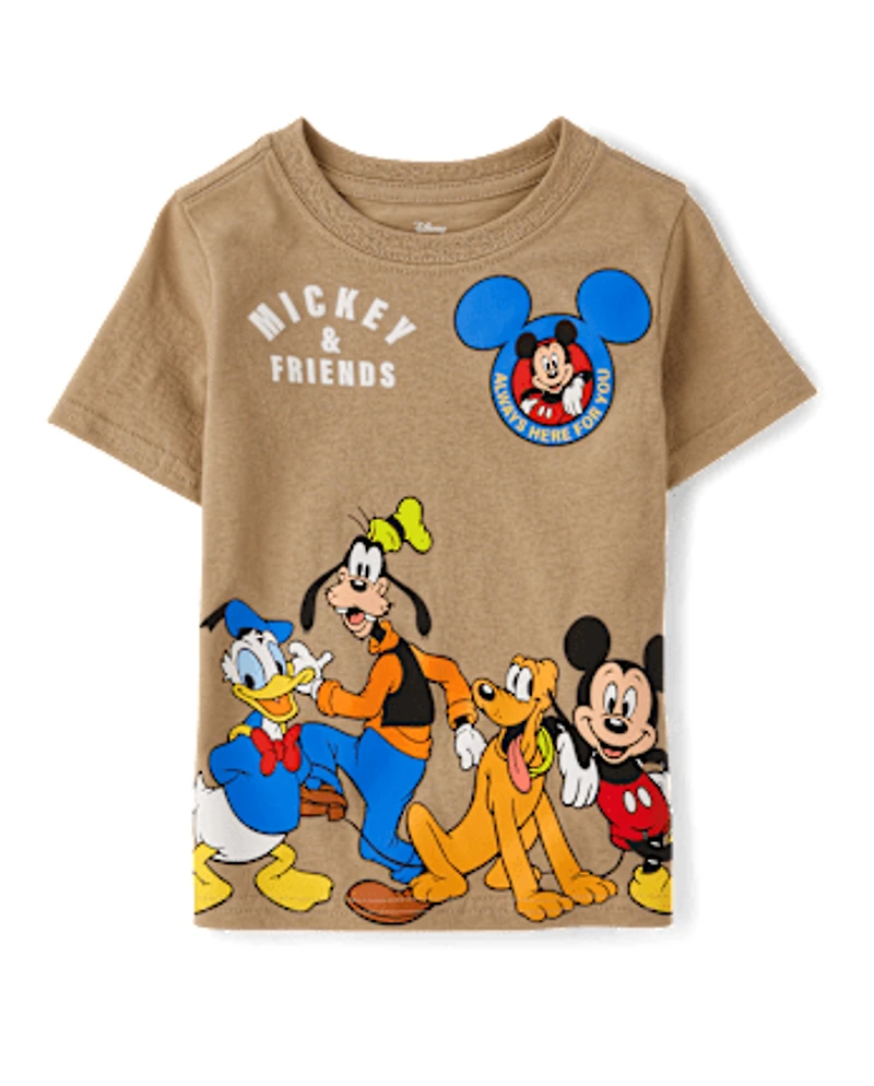 Toddler Boys Mickey And Friends Graphic Tee