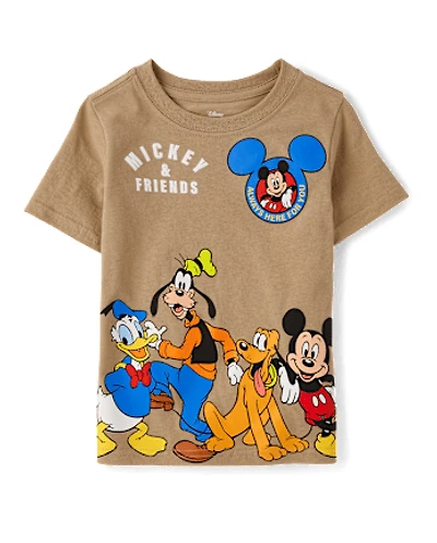 Toddler Boys Mickey And Friends Graphic Tee