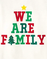 Kids Matching Family We Are Snug Fit Cotton Pajamas