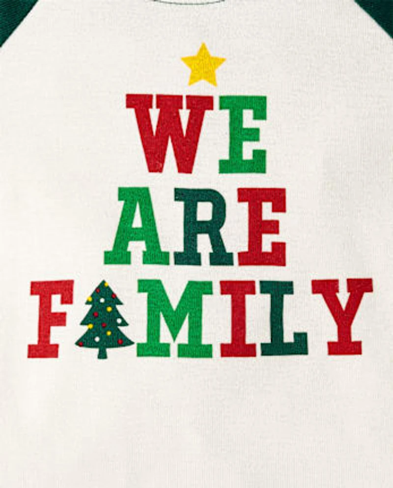 Baby And Toddler Matching Family We Are Snug Fit Cotton Pajamas