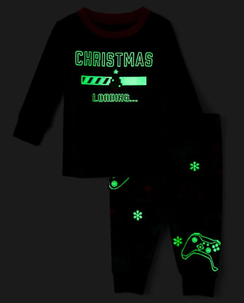 Baby And Toddler Christmas Gamer Snug Fit Cotton Pajamas