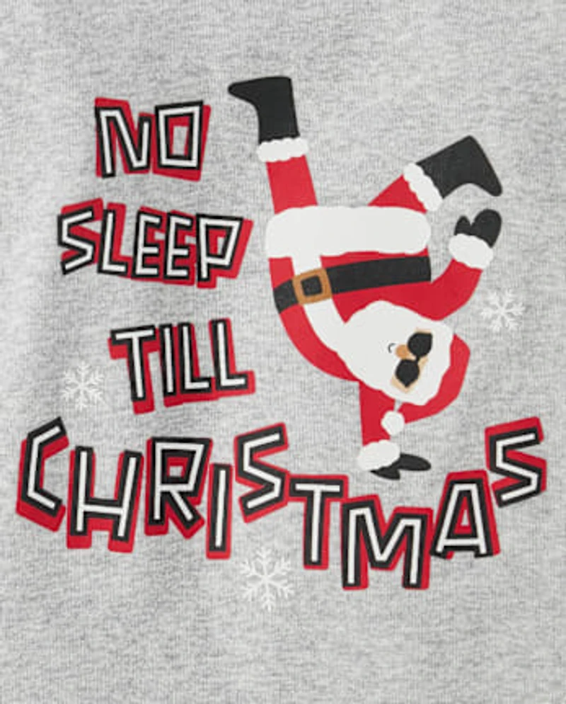 Baby And Toddler Glow Santa Dancing Snug Fit Cotton Pajamas