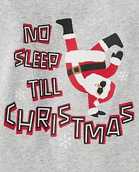 Baby And Toddler Glow Santa Dancing Snug Fit Cotton Pajamas