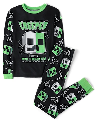 Boys Minecraft™ Halloween Pajamas