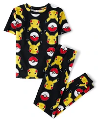 Boys Pokémon™ Pikachu Snug Fit Pajamas