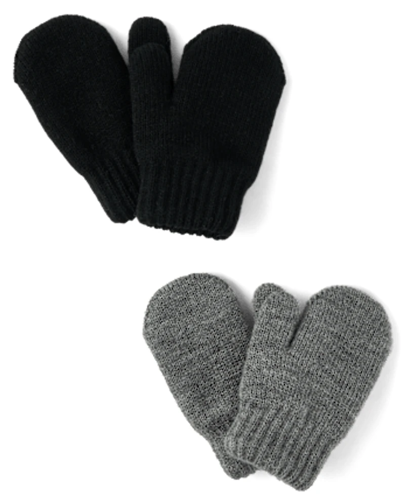 Toddler Mittens 2-Pack