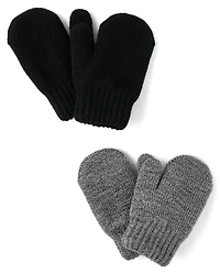 Toddler Mittens 2-Pack