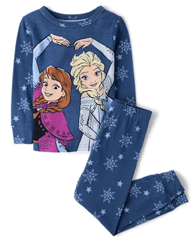 Girls Frozen™ Elsa Snug Fit Cotton Pajamas