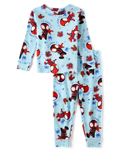 Baby And Toddler Boys Spidey™ Snug Fit Cotton Pajamas