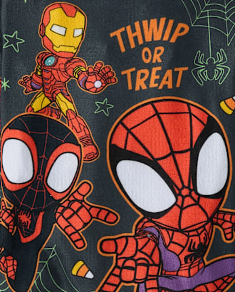 Baby And Toddler Spidey™ Halloween Snug Fit Cotton Pajamas