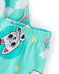 Girls Gabby's Dollhouse™ Snug Fit Cotton Pajamas