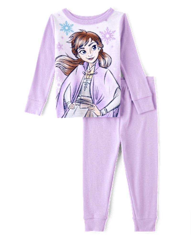 Baby And Toddler Girls Frozen™ Anna Snug Fit Cotton Pajamas