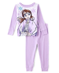 Baby And Toddler Girls Frozen™ Anna Snug Fit Cotton Pajamas