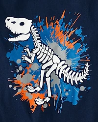 Baby And Toddler Boys Dinos Trucks Graphic Tee 4-Pack