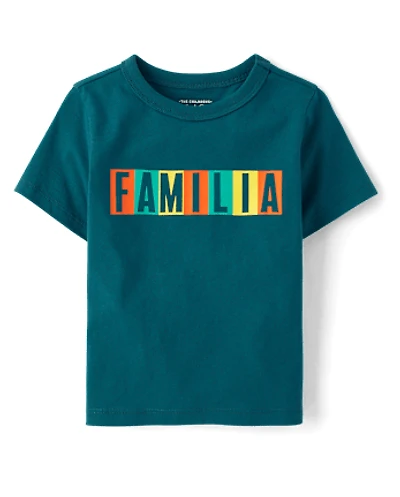 Baby And Toddler Boys Familia Graphic Tee