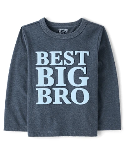 Baby And Toddler Boys Best Big Bro Graphic Tee